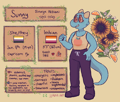 Reference Sheet Example