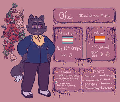 Reference Sheet Example